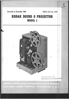 Kodak Sound 8 manual. Camera Instructions.